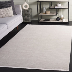 Safavieh Mila Modern Area Rug: Luxurious Plush Comfort In Elegant Ivory And Grey For Stylish Homes Ivory ,Light Grey Polyester Mil220a-4