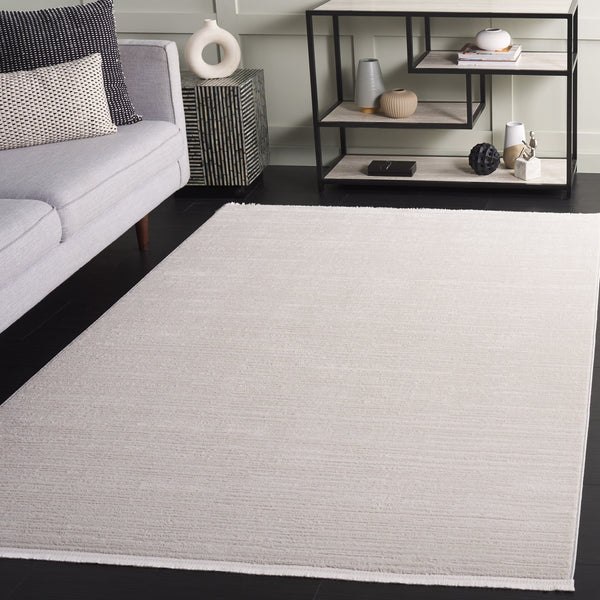 Safavieh Mila Modern Area Rug: Luxurious Plush Comfort In Elegant Ivory And Grey For Stylish Homes Ivory ,Light Grey Polyester Mil220a-4