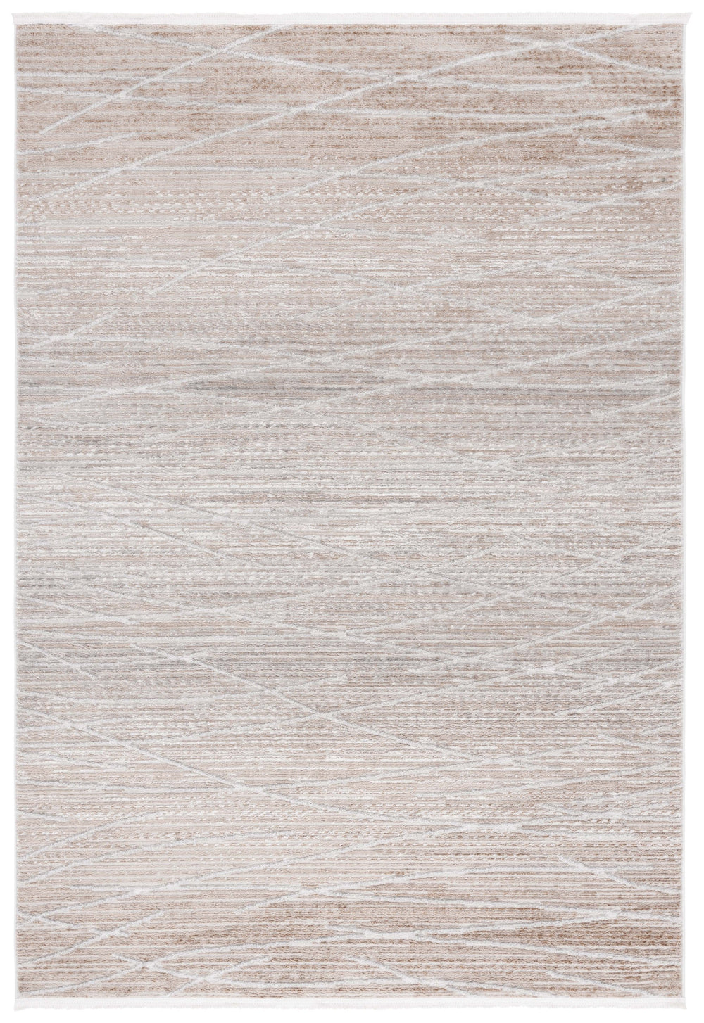 Safavieh Mila Modern Runner Rug - Timeless Beige And Grey Elegance For Hallways, Entrances, And More! Beige ,Grey Polyester Mil222b-5