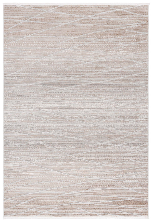 Safavieh Mila Modern Runner Rug - Timeless Beige And Grey Elegance For Hallways, Entrances, And More! Beige ,Grey Polyester Mil222b-5