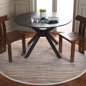 Safavieh Mila Modern Runner Rug - Timeless Beige And Grey Elegance For Hallways, Entrances, And More! Beige ,Grey Polyester Mil222b-5