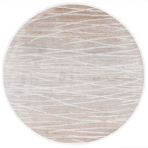 Safavieh Mila Modern Runner Rug - Timeless Beige And Grey Elegance For Hallways, Entrances, And More! Beige ,Grey Polyester Mil222b-5