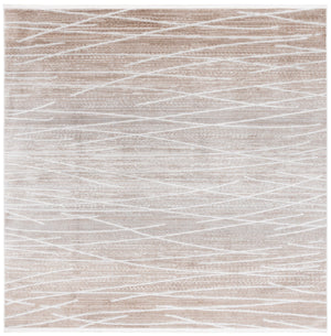 Safavieh Mila Modern Runner Rug - Timeless Beige And Grey Elegance For Hallways, Entrances, And More! Beige ,Grey Polyester Mil222b-5
