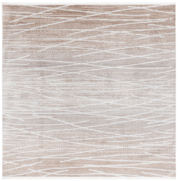 Safavieh Mila Modern Runner Rug - Timeless Beige And Grey Elegance For Hallways, Entrances, And More! Beige ,Grey Polyester Mil222b-5