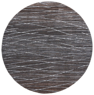 Safavieh Mila Modern Runner Rug - Elegant Turkish Design For Hallways, Soft Touch, Chic Home Decor Accent Beige ,Ivory Black Polyester Mil222c-7r