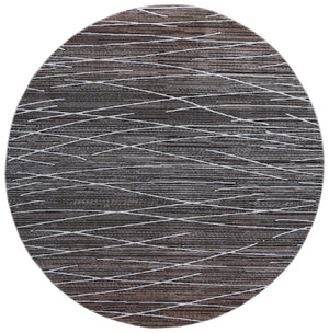 Safavieh Mila Modern Area Rug - Elegant Power Loomed Design For Living Room, Bedroom, Or Office Decor Beige ,Ivory Black Polyester Mil222c-9