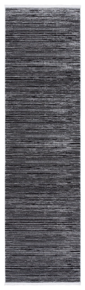 Safavieh Mila Modern Runner Rug - Stylish Power Loomed Polyester Design For Elegant Home Decor Upgrade Beige ,Black Polyester Mil224b-28