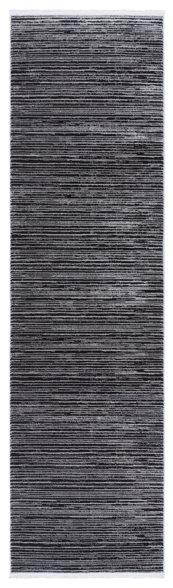 Safavieh Mila Modern Runner Rug - Stylish Power Loomed Polyester Design For Elegant Home Decor Upgrade Beige ,Black Polyester Mil224b-28