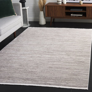 Safavieh Mila Modern Area Rug - Exquisite Power Loomed Design In Elegant Grey And Ivory For Contemporary Spaces Grey ,Ivory Polyester Mil224f-7r