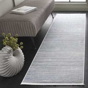 Safavieh Mila Modern Area Rug - Exquisite Power Loomed Design In Elegant Grey And Ivory For Contemporary Spaces Light Blue ,Grey Polyester Mil224k-28