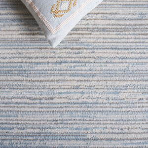 Safavieh Mila Modern Area Rug - Exquisite Power Loomed Design In Elegant Grey And Ivory For Contemporary Spaces Light Blue ,Grey Polyester Mil224k-28