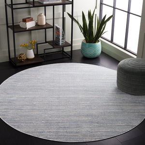 Safavieh Mila Modern Area Rug - Exquisite Power Loomed Design In Elegant Grey And Ivory For Contemporary Spaces Light Blue ,Grey Polyester Mil224k-28
