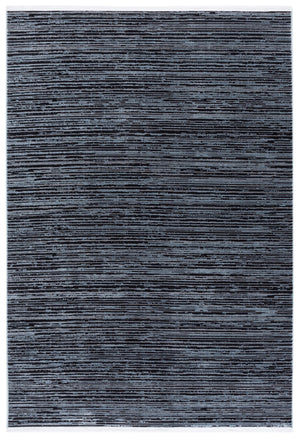 Safavieh Mila Elegant Area Rug – Modern Turkish Design In Neutral Shades For Stylish Home Decor Upgrade Light Blue ,Black Polyester Mil224l-4