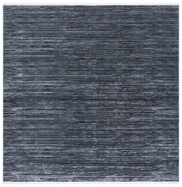 Safavieh Mila Elegant Area Rug – Modern Turkish Design In Neutral Shades For Stylish Home Decor Upgrade Light Blue ,Black Polyester Mil224l-4