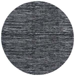 Safavieh Mila Modern Runner Rug - Stylish Power Loomed Polyester Design For Elegant Home Decor Upgrade Black ,Ivory Polyester Mil224z-7r