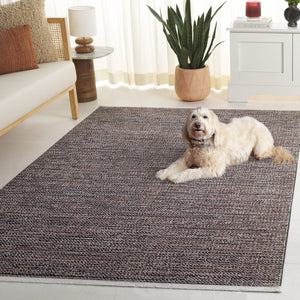 Safavieh Mila Modern Runner Rug - Elegant Power Loomed Polyester For High-traffic Areas In Your Home Decor Beige ,Black Polyester Mil226b-5