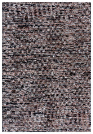 Safavieh Mila Modern Runner Rug - Elegant Power Loomed Polyester For High-traffic Areas In Your Home Decor Beige ,Black Polyester Mil226b-5