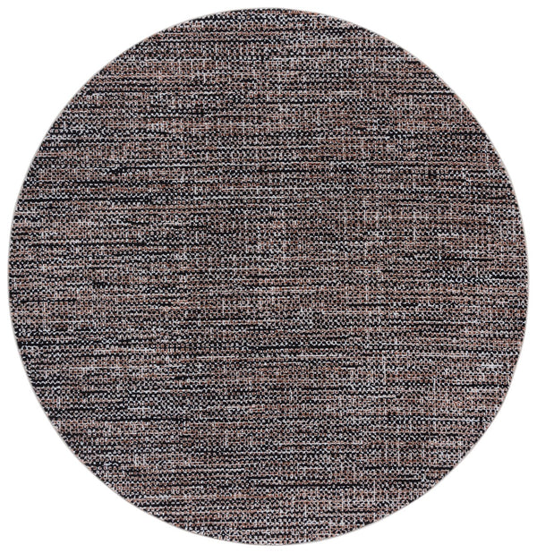 Safavieh Mila Modern Runner Rug - Elegant Power Loomed Polyester For High-traffic Areas In Your Home Decor Beige ,Black Polyester Mil226b-7r
