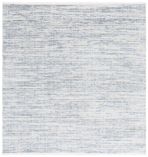 Safavieh Mila Modern Abstract Area Rug - Elegant Blue And Ivory Design For Luxurious Home Decor Comfort Blue ,Ivory Polyester Mil226m-9