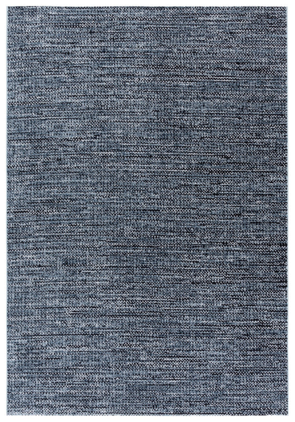 Safavieh Mila Modern Area Rug - Elegant Minimalist Design For Effortless Home Style And Comfort Black ,Light Blue Polyester Mil226z-9