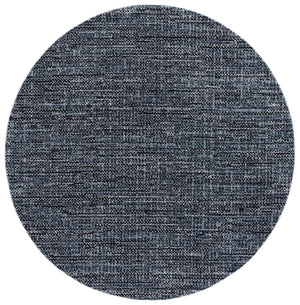 Safavieh Mila Modern Runner Rug - Elegant Power Loomed Polyester For High-traffic Areas In Your Home Decor Black ,Light Blue Polyester Mil226z-7r