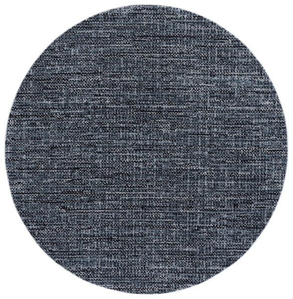 Safavieh Mila Modern Area Rug - Elegant Minimalist Design For Effortless Home Style And Comfort Black ,Light Blue Polyester Mil226z-9