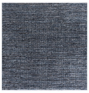 Safavieh Mila Modern Runner Rug - Elegant Power Loomed Polyester For High-traffic Areas In Your Home Decor Black ,Light Blue Polyester Mil226z-7sq