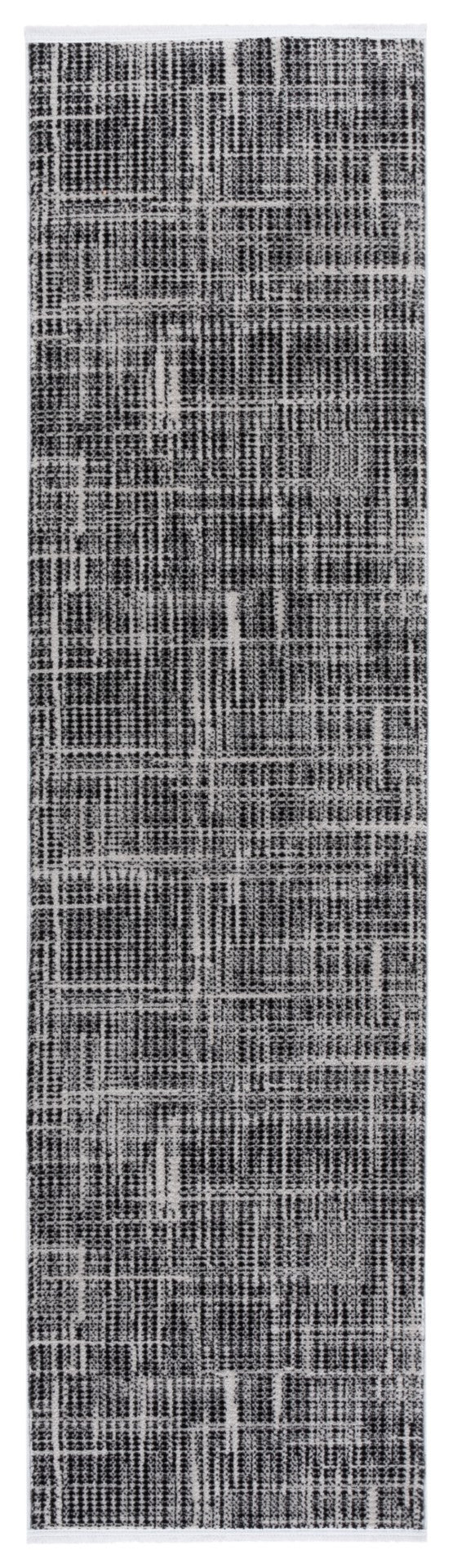 Safavieh Mila Modern Ivory And Black Area Rug - Soft, Durable Floor Accent For Stylish Home Décor Ivory ,Black Polyester Mil228a-8