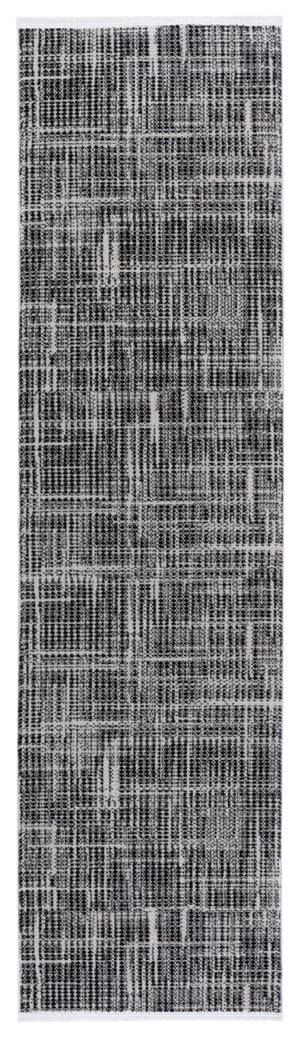 Safavieh Mila Modern Ivory And Black Area Rug - Soft, Durable Floor Accent For Stylish Home Décor Ivory ,Black Polyester Mil228a-8