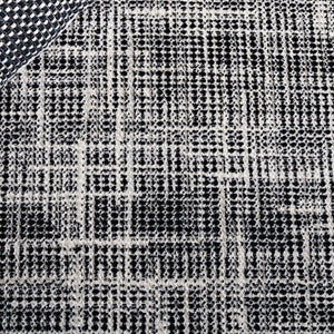 Safavieh Mila Modern Ivory And Black Runner Rug - Stylish Power Loomed Design For Hallway Elegance Ivory ,Black Polyester Mil228a-5