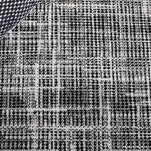 Safavieh Mila Modern Ivory And Black Area Rug - Soft, Durable Floor Accent For Stylish Home Décor Ivory ,Black Polyester Mil228a-8