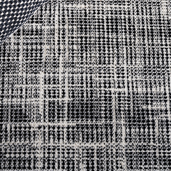 Safavieh Mila Modern Ivory And Black Area Rug - Soft, Durable Floor Accent For Stylish Home Décor Ivory ,Black Polyester Mil228a-8