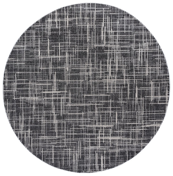 Safavieh Mila Modern Ivory And Black Area Rug - Soft, Durable Floor Accent For Stylish Home Décor Ivory ,Black Polyester Mil228a-8