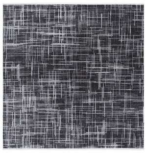 Safavieh Mila Modern Ivory And Black Area Rug - Soft, Durable Floor Accent For Stylish Home Décor Light Grey ,Black Polyester Mil228f-9