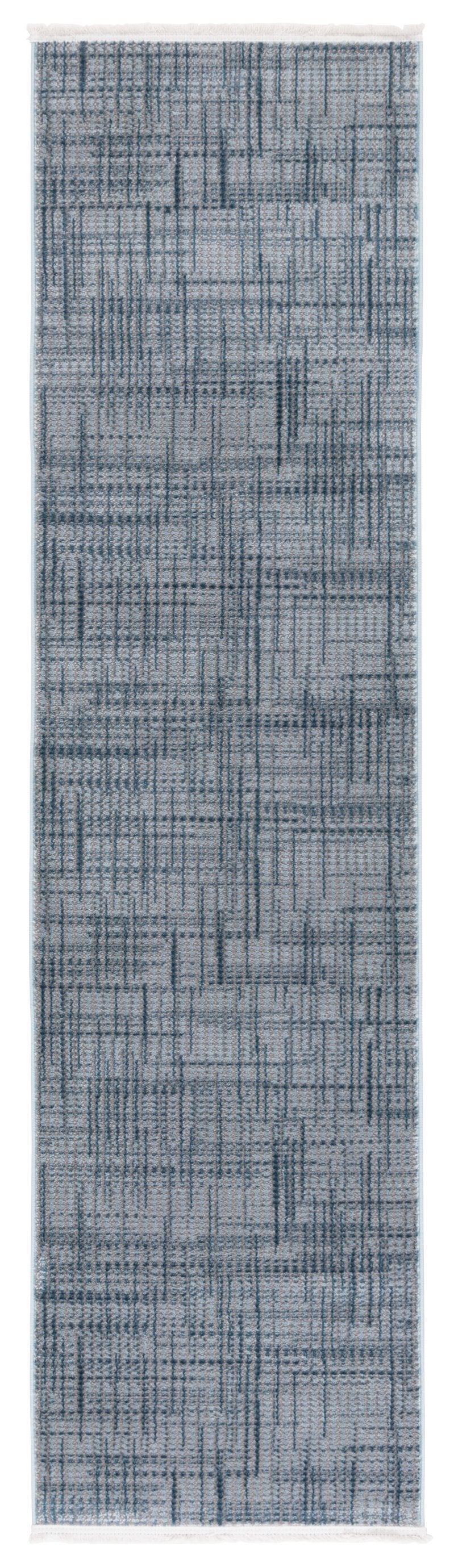 Safavieh Mila Modern Area Rug - Elegant Blue And Grey Design, Craftsmanship From Turkey For Your Home Decor Blue ,Grey Polyester Mil228m-7r