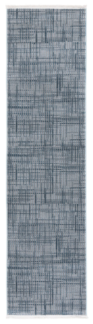 Safavieh Mila Modern Area Rug - Elegant Blue And Grey Design, Craftsmanship From Turkey For Your Home Decor Blue ,Grey Polyester Mil228m-7r