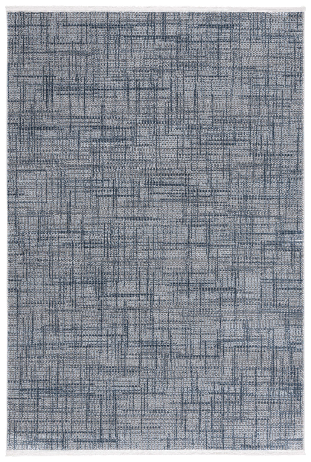Safavieh Mila Modern Area Rug - Elegant Blue And Grey Design, Craftsmanship From Turkey For Your Home Decor Blue ,Grey Polyester Mil228m-7r