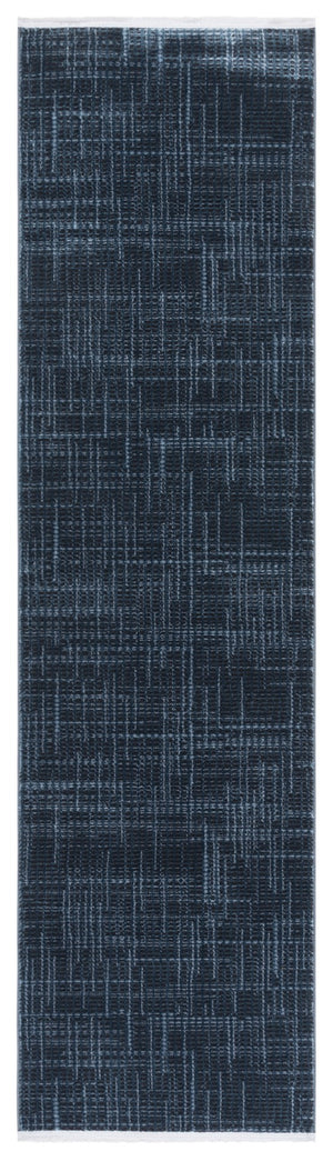 Safavieh Mila Modern Ivory And Black Area Rug - Soft, Durable Floor Accent For Stylish Home Décor Blue ,Black Polyester Mil228n-9