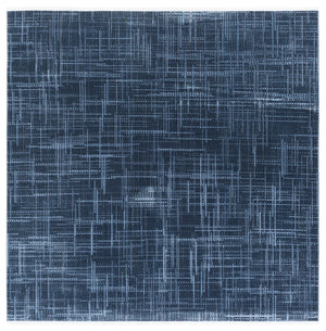 Safavieh Mila Modern Ivory And Black Area Rug - Soft, Durable Floor Accent For Stylish Home Décor Blue ,Black Polyester Mil228n-9