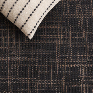 Safavieh Mila Modern Ivory And Black Area Rug - Soft, Durable Floor Accent For Stylish Home Décor Brown ,Black Polyester Mil228t-4