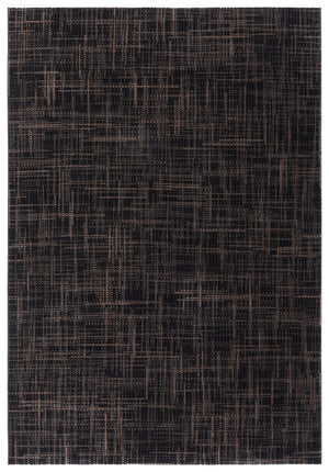 Safavieh Mila Modern Ivory And Black Runner Rug - Stylish Power Loomed Design For Hallway Elegance Brown ,Black Polyester Mil228t-5