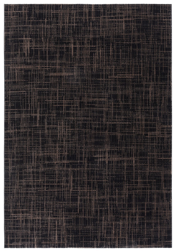 Safavieh Mila Modern Ivory And Black Area Rug - Soft, Durable Floor Accent For Stylish Home Décor Brown ,Black Polyester Mil228t-4