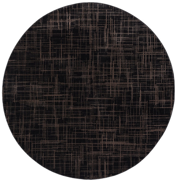 Safavieh Mila Modern Ivory And Black Area Rug - Soft, Durable Floor Accent For Stylish Home Décor Brown ,Black Polyester Mil228t-4