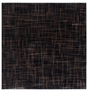 Safavieh Mila Modern Ivory And Black Area Rug - Soft, Durable Floor Accent For Stylish Home Décor Brown ,Black Polyester Mil228t-4