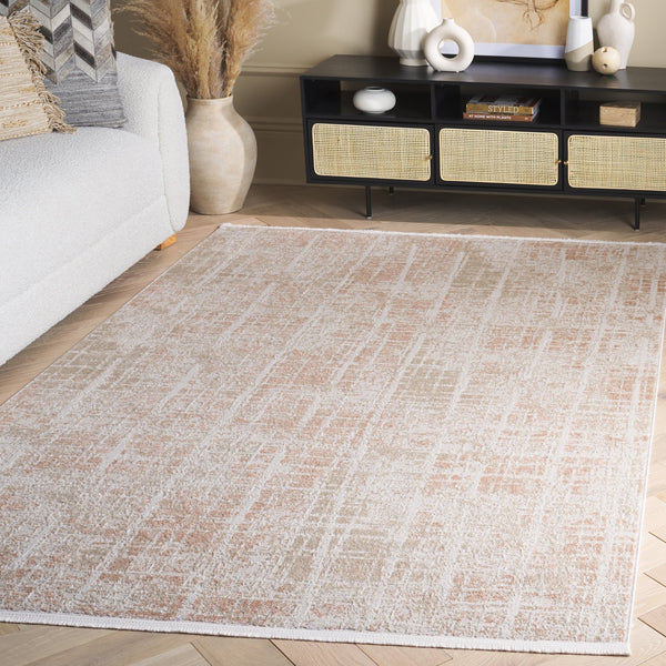 Safavieh Mila Exquisite Power-loomed Area Rug In Elegant Ivory And Beige - Turkish Craftsmanship For Your Home Ivory ,Beige Polyester Mil230a-28