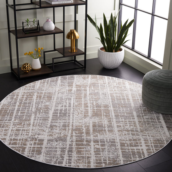 Safavieh Mila Exquisite Power-loomed Area Rug In Elegant Ivory And Beige - Turkish Craftsmanship For Your Home Beige ,Ivory Grey Polyester Mil230b-5