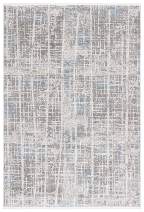 Safavieh Mila Exquisite Power-loomed Area Rug In Elegant Ivory And Beige - Turkish Craftsmanship For Your Home Grey ,Light Blue Polyester Mil230f-5