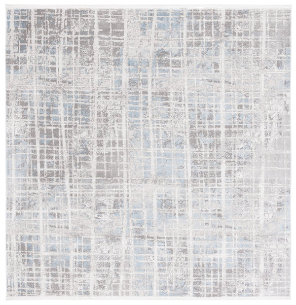 Safavieh Mila Exquisite Power-loomed Area Rug In Elegant Ivory And Beige - Turkish Craftsmanship For Your Home Grey ,Light Blue Polyester Mil230f-5