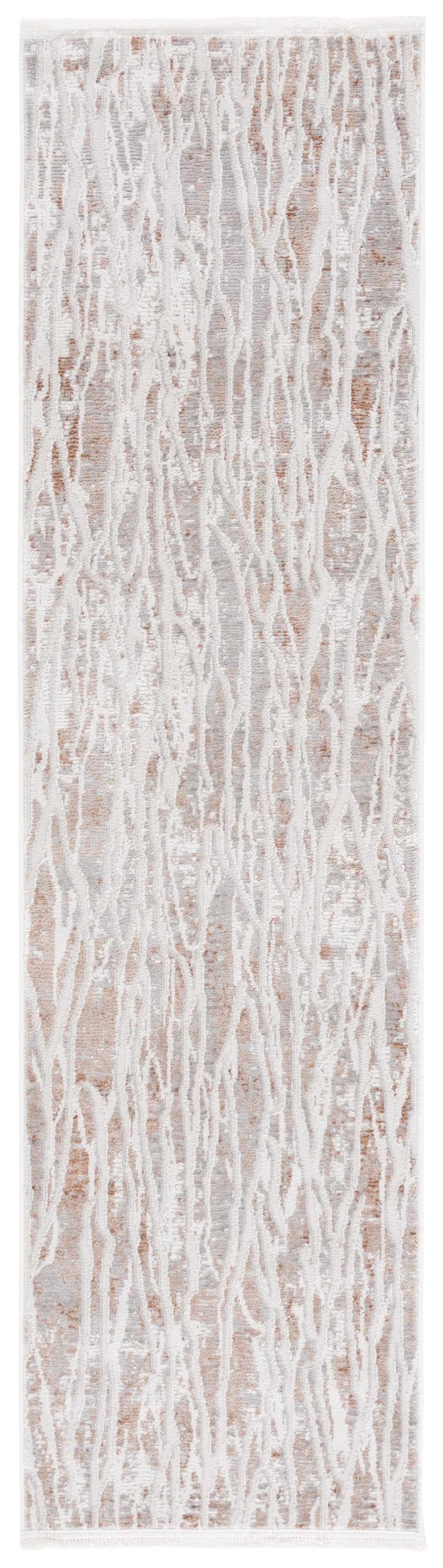 Safavieh Mila Power Loomed Area Rug - Modern Abstract Design In Neutral Hues For Elegant Home Décor Beige ,Grey Polyester Mil232b-4