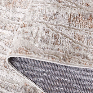 Safavieh Mila Power Loomed Area Rug - Modern Abstract Design In Neutral Hues For Elegant Home Décor Beige ,Grey Polyester Mil232b-4